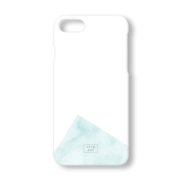 Palette Marble＊ブルー　スマホケース iPhoneケース iPhone11 XR Xperia 多機種対応