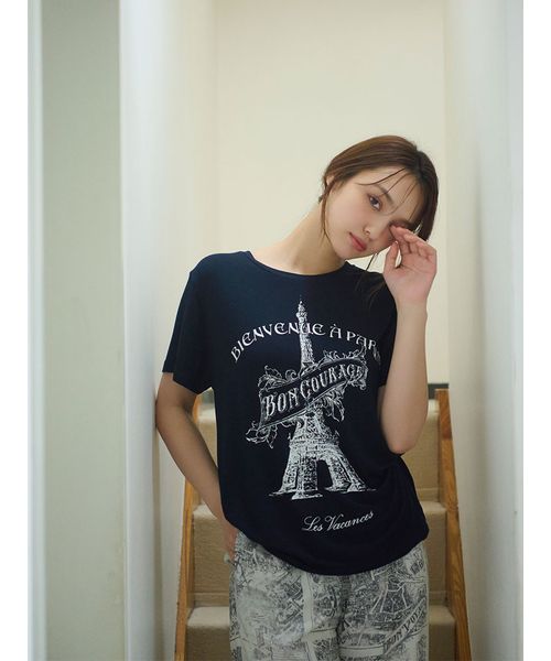 SNIDEL HOME/【PARIS】Tシャツ