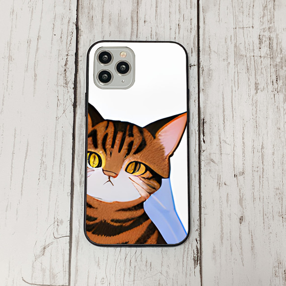 iphoneケース1-1-4 iphone 強化ガラス ねこ・猫・ネコ 箱1 かわいい アイフォン iface