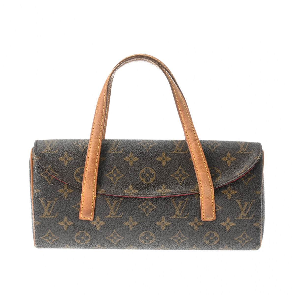 LOUIS VUITTON ルイヴィトン モノグラム ソナチネ  ブラウン M51902 レディース モノグラムキャンバス ハンドバッグ Bランク 中古 