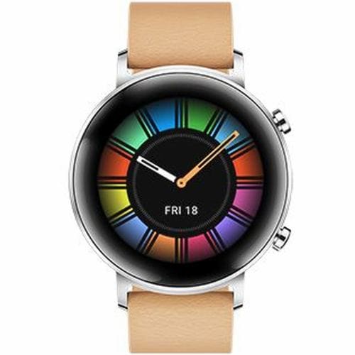 HUAWEI ファーウェイ Watch GT2 42mm Gravel Beige WATCH BG 長時間バッテリー スマートなスポーツモード 音楽再生 血中酸素測定