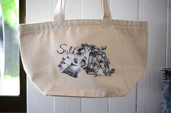 SULK × silsil collaboration Tote bag CANVAS