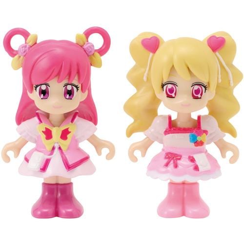 バンダイ プリコーデドール キュアドリーム＆キュアピーチ