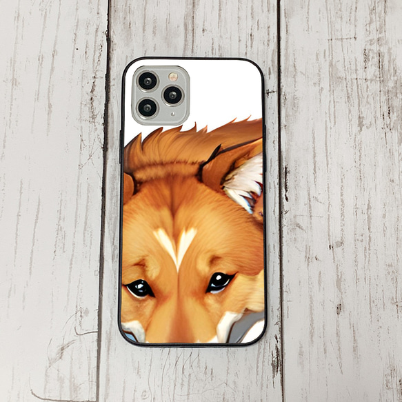 iphoneケース1-4-2 iphone 強化ガラス 犬・いぬ・ワンちゃん 箱13 かわいい アイフォン iface