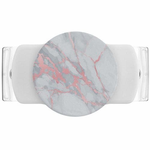 ＰＯＰＳＯＣＫＥＴＳ ＪＡＰＡＮ Slide Stretch Rose Gold Lutz Marble White with SQUARE Edges 806135