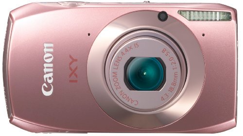 Canon デジタルカメラ IXY32ピンク IXY32S(PK) 1210万画素 光学4.4倍ズーム 3.2型ワイドタッチパネル フルHD動画【中古品】