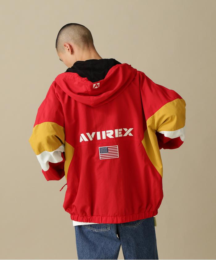 AVIREX/BAGGY FIT HOODED TEAM JACKET / バギーフィット フーデ･･･