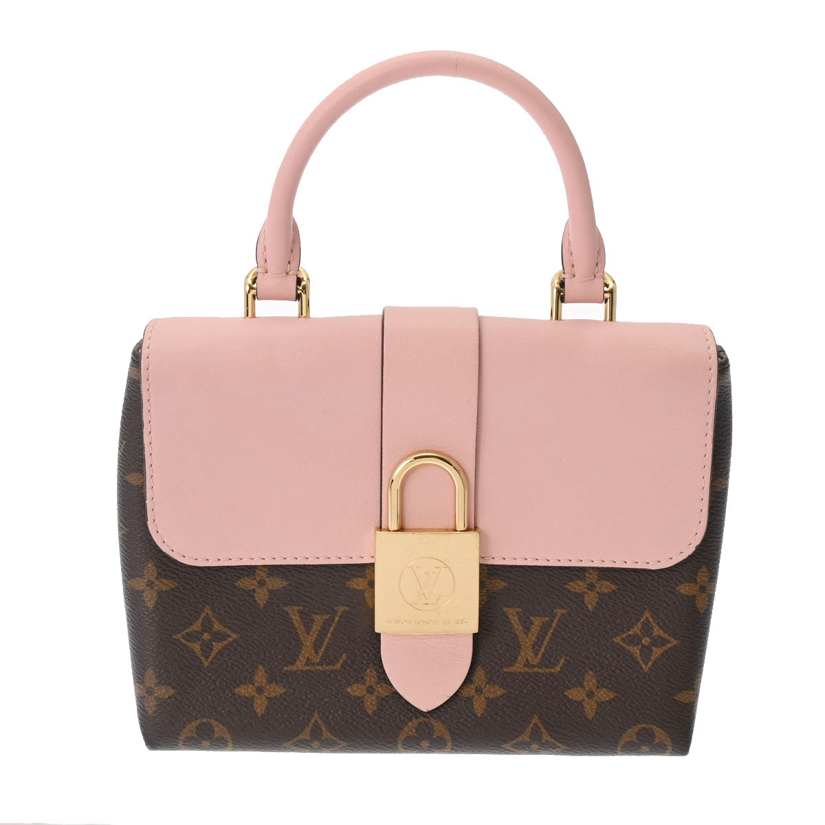 LOUIS VUITTON ルイヴィトン モノグラム ロッキーBB ローズプードル ブラウン Ｍ44080 レディース モノグラムキャンバス 2WAYバッグ ABランク 中古 