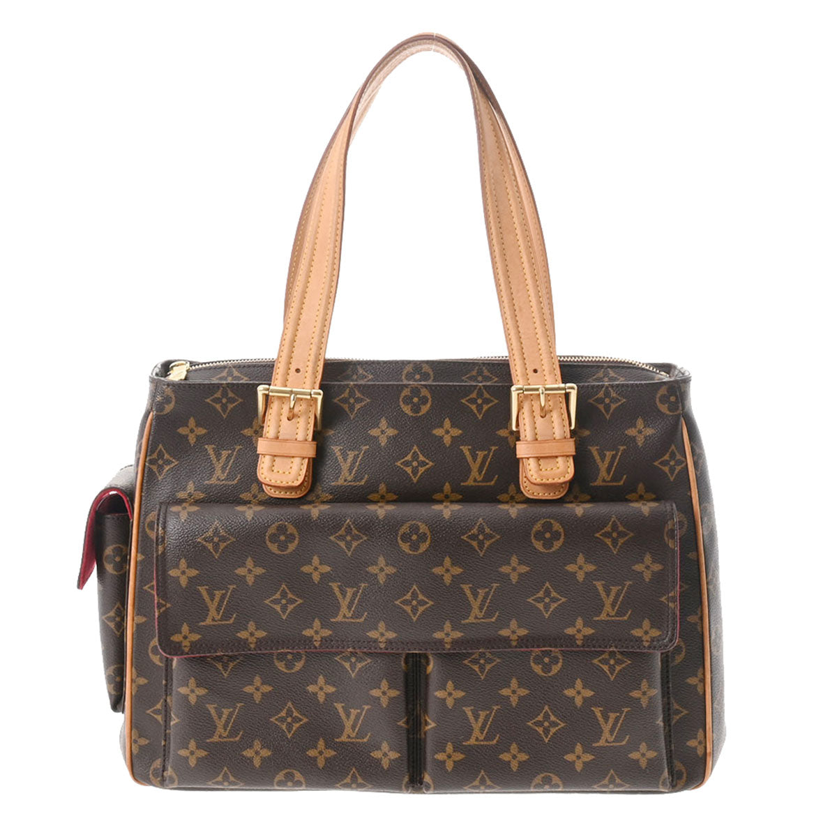 LOUIS VUITTON ルイヴィトン モノグラム ミュルティプリシテ  ブラウン M51162 レディース モノグラムキャンバス ハンドバッグ Bランク 中古 