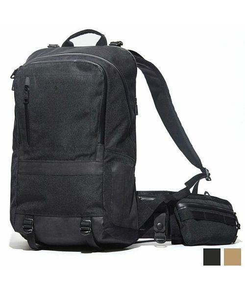 AS2OV / アッソブ WP CORDURA 305D DAY PACK BLACK