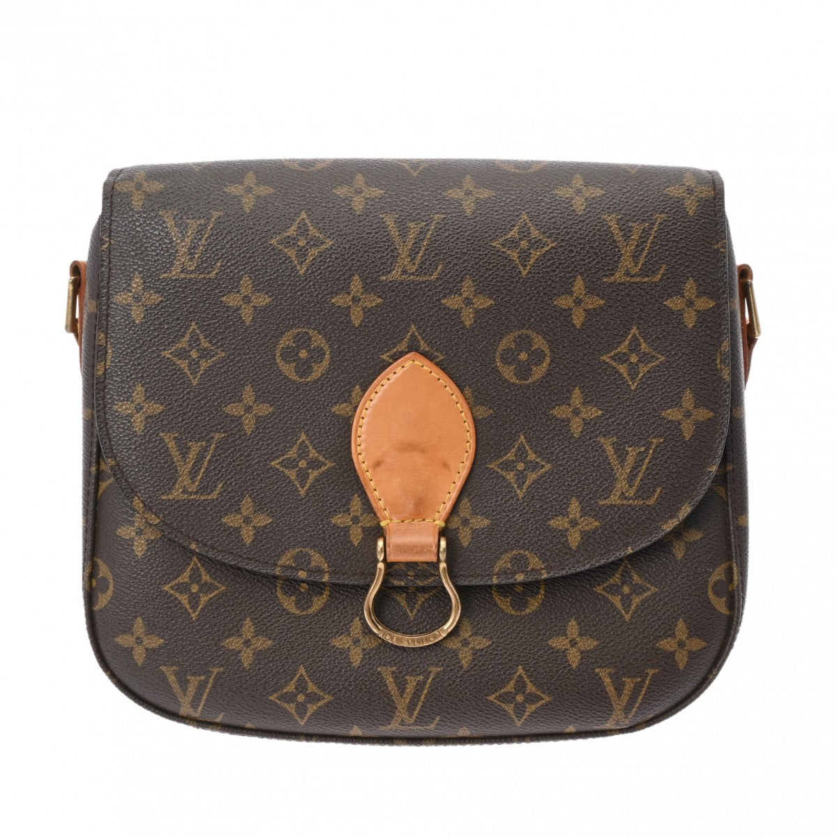 LOUIS VUITTON ルイヴィトン モノグラム サンクルー ブラウン M51242 レディース モノグラムキャンバス ショルダーバッグ Bランク 中古 