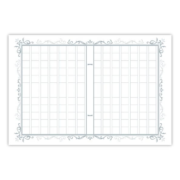 タカ印 インクで綴る 原稿用紙 レリーフG 31枚 FC585PN-36-5000