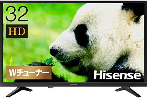 ハイセンス 32V型 液晶 テレビ 32A50 ハイビジョン 外付けHDD裏番組録画対応 メーカー3年保証 2018年モデル【中古品】